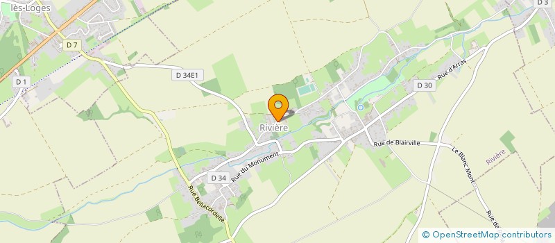 localisation de l'entreprise ASS SCOLAIRE CULTURELLE ET SPORTIVE à RIVIERE