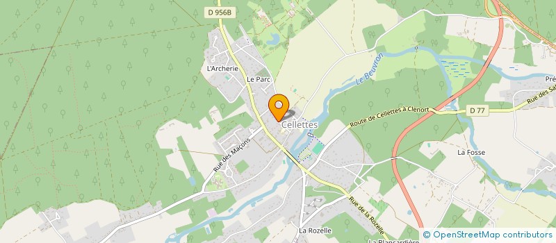 localisation de l'entreprise ASS SCOLAIRE ET POST-SCOLAIRE RURALE  SAMBIN