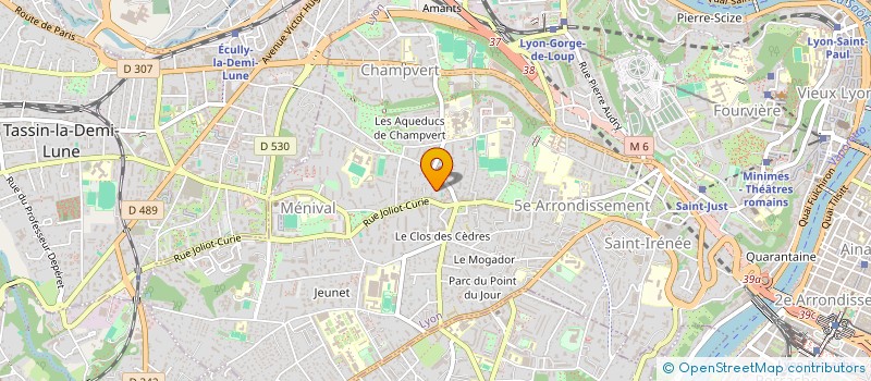 localisation de l'entreprise ASS SCOLARITE AIDE PARRAINAGE D'ANDICHIOORANI à LYON