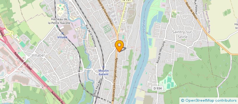 localisation de l'entreprise ASS SD CASCADES à CORBEIL-ESSONNES