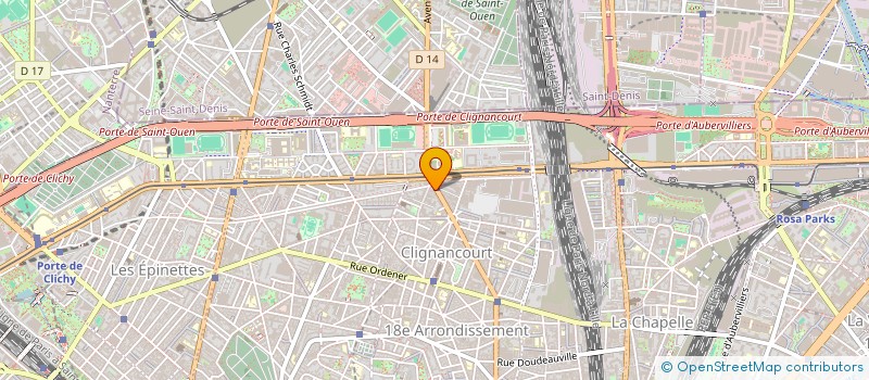 localisation de l'entreprise ASS SDF DESCHAMPS PATUROY  PARIS