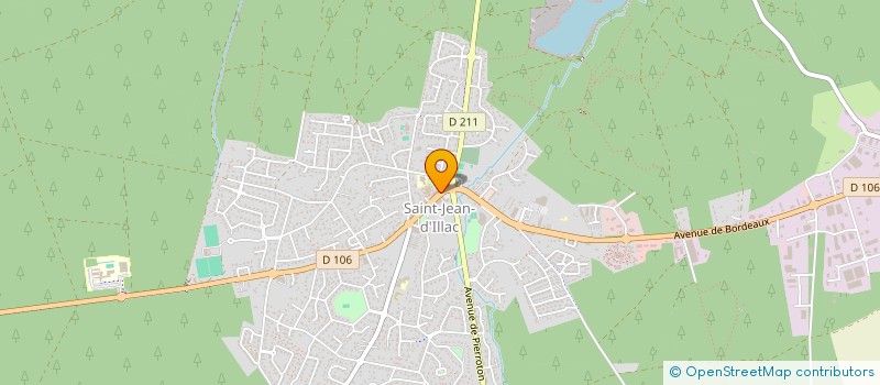 localisation de l'entreprise ASS.SECOUR.PREV.RISQUES ST JEAN ILLAC M.  SAINT-JEAN-D'ILLAC