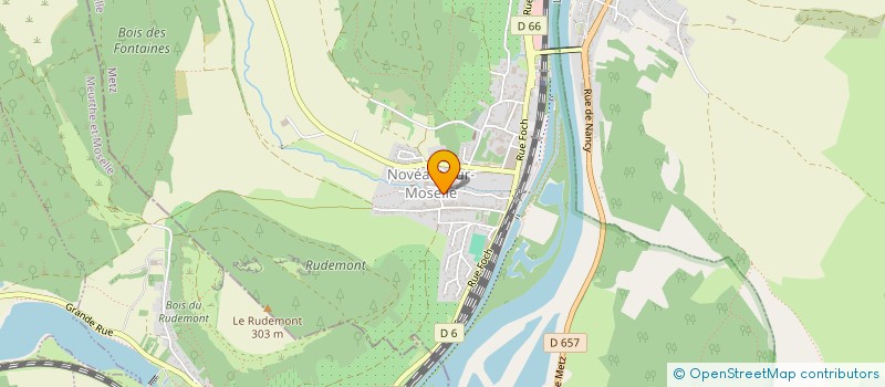 localisation de l'entreprise ASS SECOURISTES FR CROIX BLANCHE ASAN NO  NOVEANT-SUR-MOSELLE