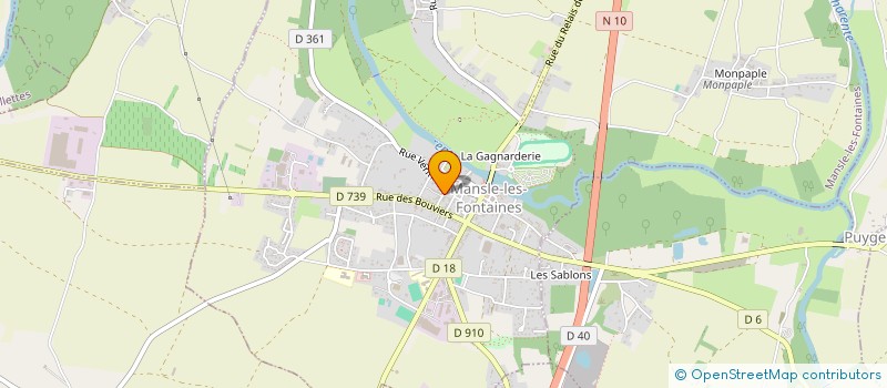 localisation de l'entreprise ASS SECOURS VIEILLARDS MANSLE ET ENVIRON à MANSLE-LES-FONTAINES