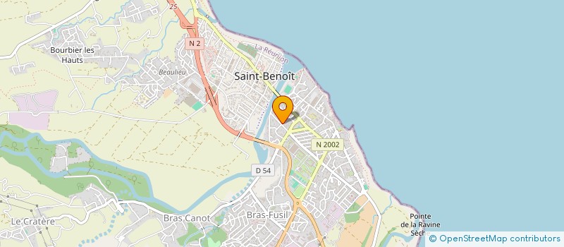 localisation de l'entreprise ASS SECRETARIAT BUREAUTIQUE à SAINT-BENOIT