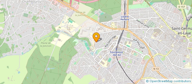 localisation de l'entreprise ASS SECTION AMERICAINE LYCEE INTERNATION  SAINT-GERMAIN-EN-LAYE