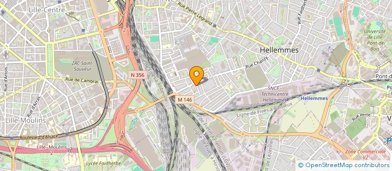 localisation de l'entreprise ASS SECTION LOC ACC TRAV HANDI LILLE BA à LILLE