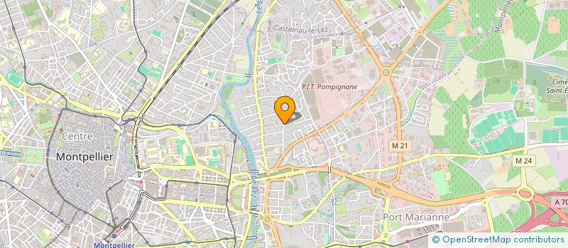 localisation de l'entreprise ASS SEJOUR AUX SOURCES à MONTPELLIER