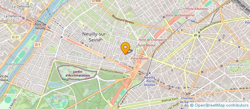 localisation de l'entreprise ASS SEJOURS EDUCATIFS ET CULTURELS EN A à NEUILLY-SUR-SEINE