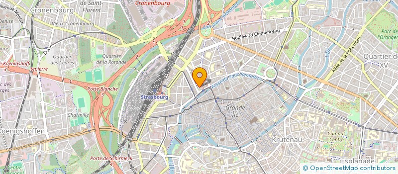 localisation de l'entreprise ASS SERV MEDICAL INTER ENT RES ECUREUIL à STRASBOURG