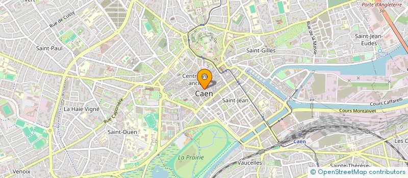 localisation de l'entreprise ASS SERVICE AMBULATOIRE DE SANTE à CAEN