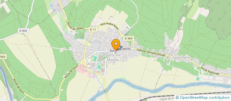 localisation de l'entreprise ASS SERVICE D EMPLOIS FAMILIAUX à CHARLY-SUR-MARNE