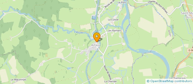 localisation de l'entreprise ASS SERVICE DE REMPLACEMENT DE MARCIGNY à MARCIGNY