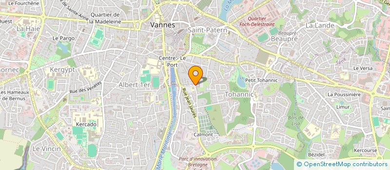 localisation de l'entreprise ASS SERVICE DIOCESAIN PASTORALE FAMILIAL à VANNES