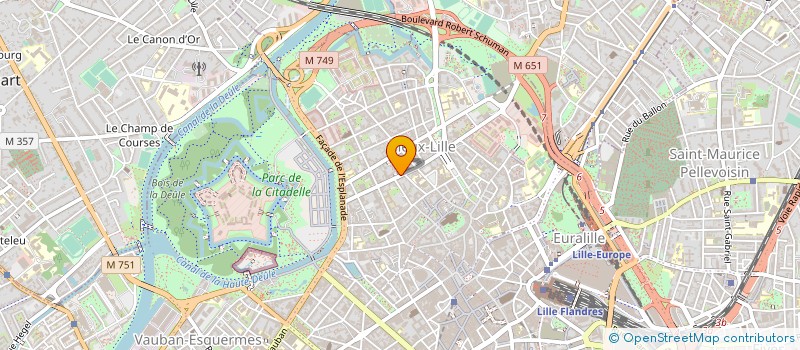 localisation de l'entreprise ASS SERVICE ENS CATHOLIQUE DIOCESE LILLE à LILLE