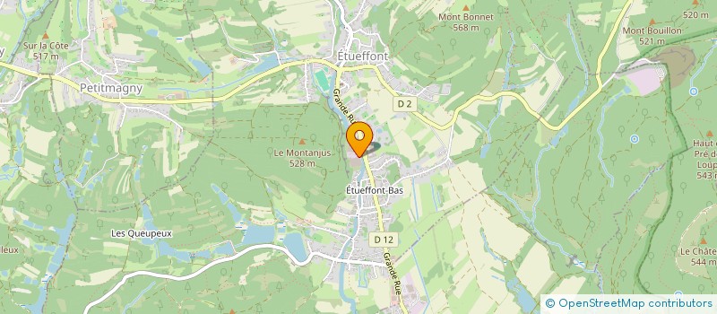 localisation de l'entreprise ASS SERVICE REPAS A DOMICILE à ETUEFFONT