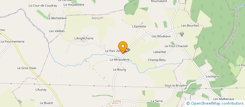 localisation de l'entreprise ASS SERVICE SOUTIEN A DOMICILE à COURTOMER