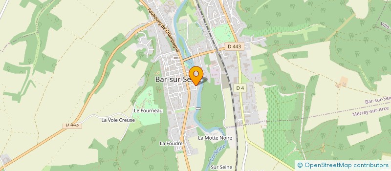 localisation de l'entreprise ASS SERVICES AUX PERSON. DU BARSEQUANAIS à BAR-SUR-SEINE