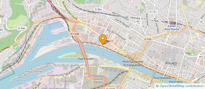 localisation de l'entreprise ASS SERVICES PORTUAIRES D'INTERET COMMUN à ROUEN