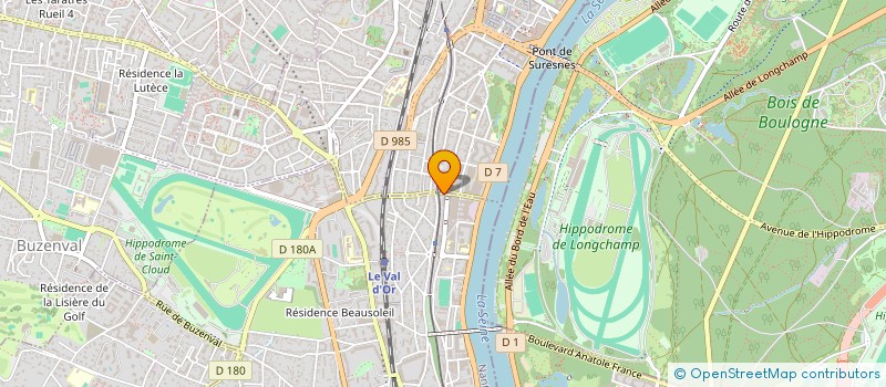 localisation de l'entreprise ASS SERVICES PREVOYANCE à SAINT-CLOUD