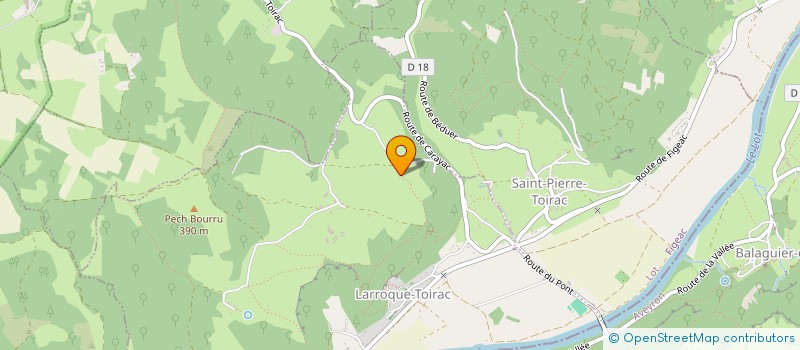 localisation de l'entreprise ASS SESAME AUTISME L'HERMITAGE  FRONTENAC