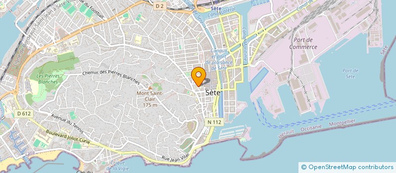 localisation de l'entreprise ASS SET CATHOL PARENT D ELEVES  SETE