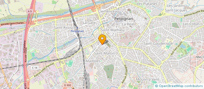 localisation de l'entreprise ASS SHANGRI-LA à PERPIGNAN