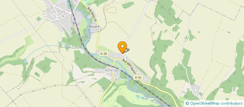 localisation de l'entreprise ASS SHERKAN  ABLEIGES