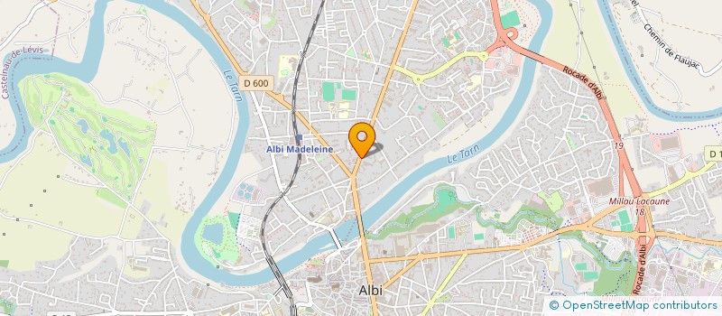 localisation de l'entreprise ASS SHIN GI TAI DOJO à ALBI