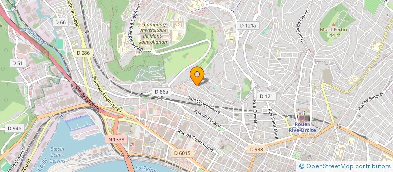 localisation de l'entreprise ASS  SHOW JUMPING ORGANISATION à ROUEN