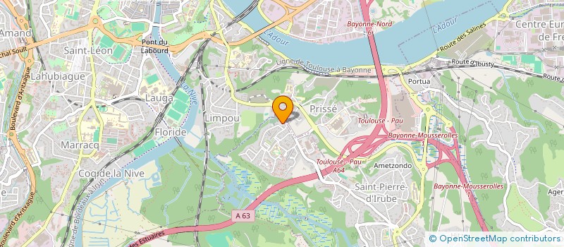 localisation de l'entreprise ASS SI ON PEIGNAIT  SAINT-PIERRE-D'IRUBE