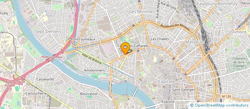 localisation de l'entreprise ASS SIGEM (SYSTEME D' INTEGRATION DANS LES GRANDES ECOLES DE MANAGEMENT) à TOULOUSE