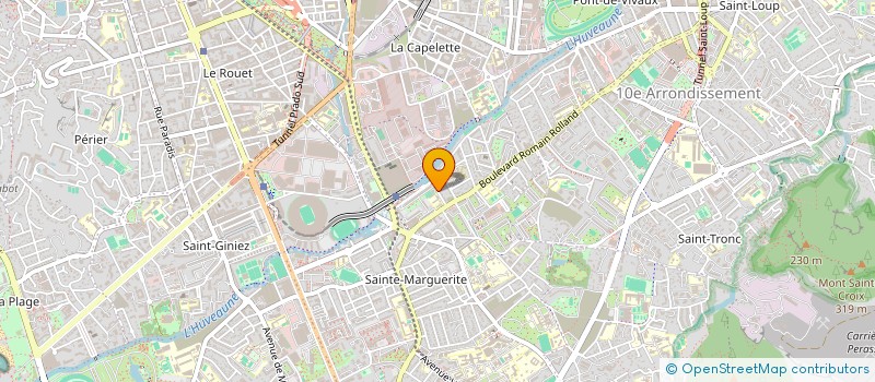 localisation de l'entreprise ASS SINIOBIOLOGIE à MARSEILLE 9EME