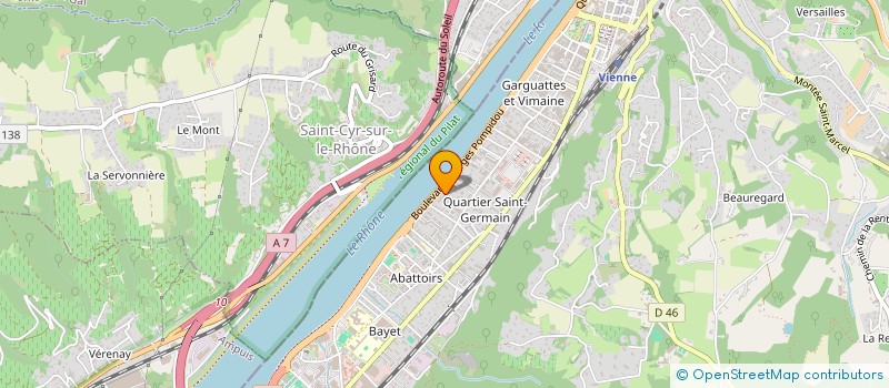 localisation de l'entreprise ASS SINIOBOLOGIE à VIENNE