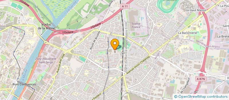 localisation de l'entreprise ASS SKARLA à ANGERS