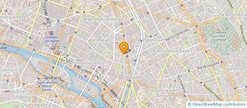 localisation de l'entreprise ASS SO SOVEREIGN  PARIS