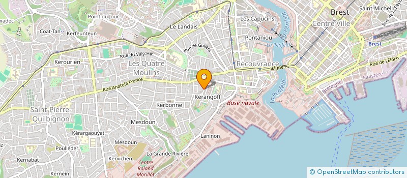 localisation de l'entreprise ASS SOC D'ATTELAGE D'ARMOR & ARGOAT à BREST