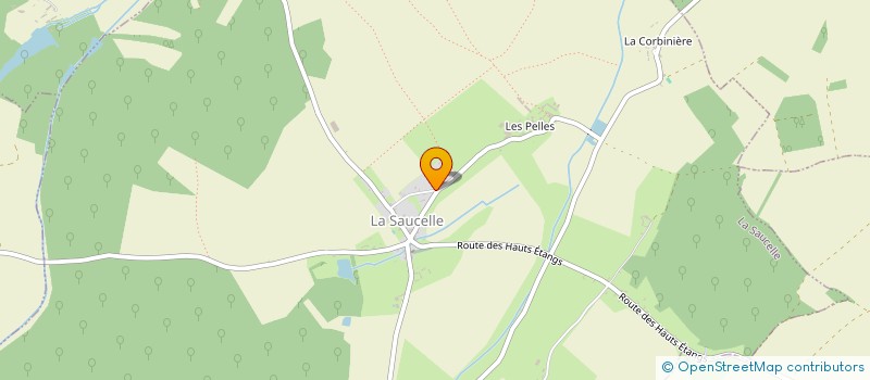 localisation de l'entreprise ASS SOC DE L EQUIPAGE DE LA SAUCELLE à LA PUISAYE
