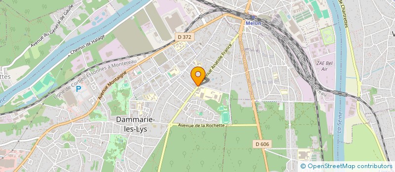 localisation de l'entreprise ASS SOC DES MISSIONS ADVENTISTES FRANCE à DAMMARIE-LES-LYS