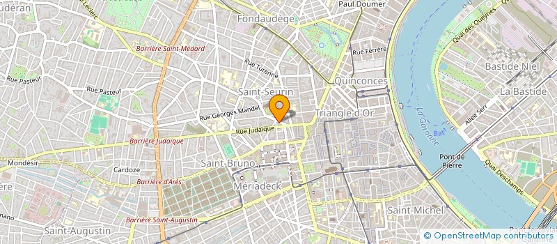 localisation de l'entreprise ASS SOC FRANC D ENDODONTIE à BORDEAUX