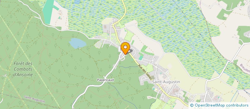 localisation de l'entreprise ASS SOC LES PINS & GITES DE CORDOUAN  LES MATHES