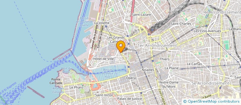 localisation de l'entreprise ASS SOCIAM FORMATION à MARSEILLE