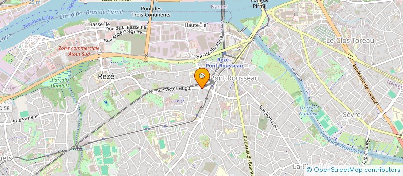 localisation de l'entreprise ASS SOCIETE DE GESTION DE L EMPLOI  REZE