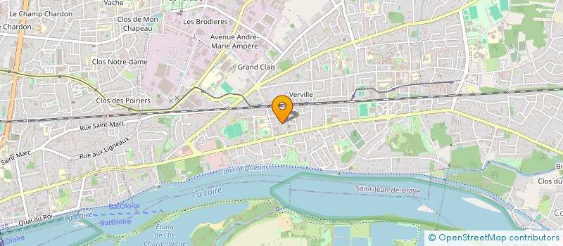 localisation de l'entreprise ASS SOCIO CULTUR CIE THEATRALE LUCARNE à SAINT-JEAN-DE-BRAYE