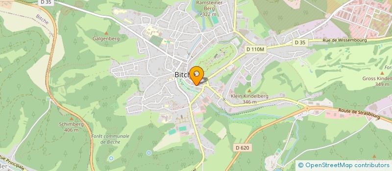 localisation de l'entreprise ASS SOCIO CULTURELLE DU PAYS DE BITCHE à BITCHE