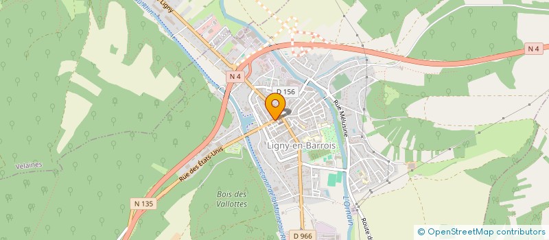localisation de l'entreprise ASS SOCIO-CULTURELLE LA GAMINERIE à LIGNY-EN-BARROIS