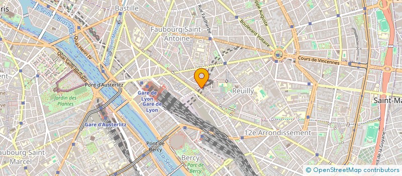localisation de l'entreprise ASS SOCIO CULTURELLE SOURDS PARIS à PARIS