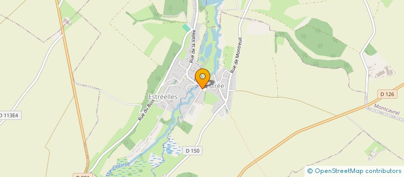 localisation de l'entreprise ASS SOCIO EDUCATIVE D'ESTREE-ESTREELLES  ESTREE