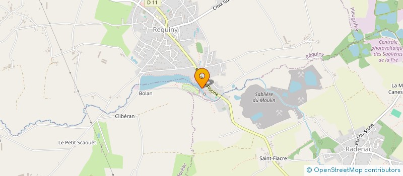 localisation de l'entreprise ASS SOCIOCULTURELLE DE REGUINY  REGUINY