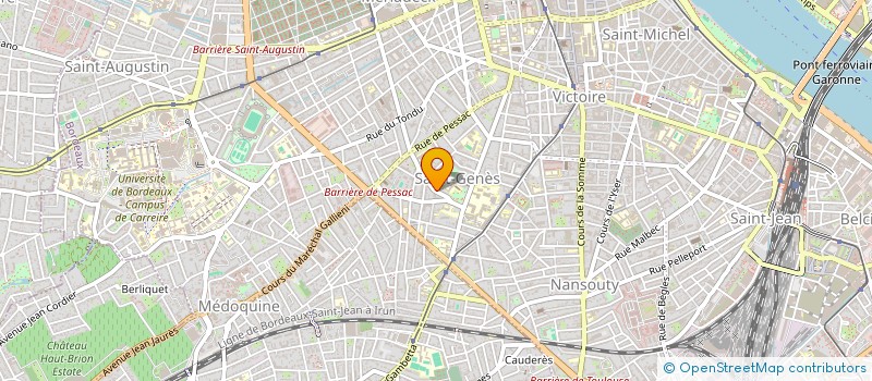 localisation de l'entreprise ASS SOEURS DE L'ENFANT JESUS  BORDEAUX